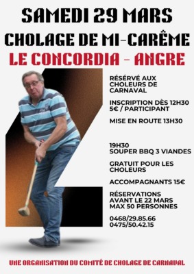 Chôlage de la mi-carême à Angre