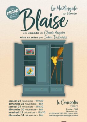 La Cie Martingale présente la pièce "Blaise